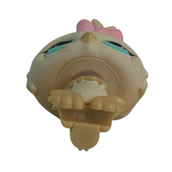 Littlest Pet Shop LPS #924 Purple Owl #147 Yellow Owl Bird Figures - Picture 12 of 13